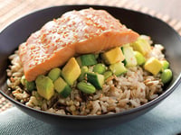 Photo de la Recette: Riz au Saumon Californien