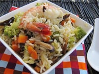 Photo de la Recette: Riz Minceur aux Crevettes