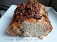 Photo de la Recette: Rôti de Porc à L'ail