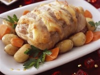 Photo de la Recette: RÔTI DE PORC AU MAROILLES FAUQUET