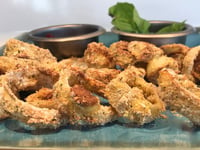 Photo de la Recette: Rondelles D'oignon sans Friture