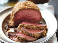 Photo de la Recette: Rosbif en Croute au Thym et au Romarin