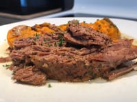 Photo de la Recette: Rôti de Boeuf à la Mijoteuse