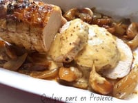 Photo de la Recette: Roti de Porc à la Sauce Moutarde