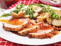 Photo de la Recette: Rôti de Porc en Croûte de Parmesan