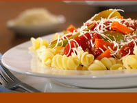 Photo de la Recette: Rotini Végétarien et Sauce