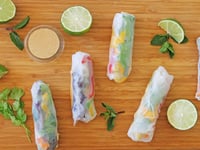 Photo de la Recette: Rouleaux de printemps à la Thaï Sans Gluten