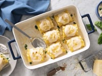 Photo de la Recette: Rouleaux de Lasagne aux Trois Fromage