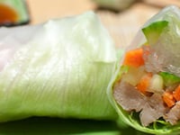 Photo de la Recette: Rouleaux de Printemps au Poulet