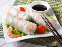 Photo de la Recette: Rouleaux de Printemps aux Crevettes