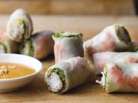 Photo de la Recette: ROULEAUX DE PRINTEMPS AUX CREVETTES