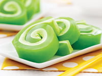 Photo de la Recette: Roulés au Jell-O