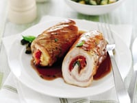 Photo de la Recette: Roulés de Dinde à L’italienne (St-Valentin)