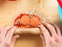 Photo de la Recette: Roulés Pizza