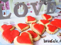 Photo de la Recette: Sablés Saint-Valentin