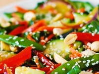 Photo de la Recette: Salade Asiatique Croquante