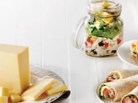 Photo de la Recette: Salade au Monterey Jack en pot Mason