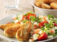 Photo de la Recette: Salade au Poulet et aux Fruits