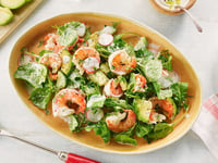 Photo de la Recette: Salade aux Crevettes et à L’avocat