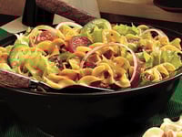 Photo de la Recette: Salade aux Légumes du Jardin et au Boeuf