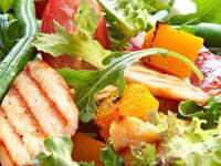 Photo de la Recette: Salade Colorée de Poulet