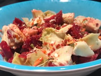 Photo de la Recette: Salade D'artichaut et de Betteraves