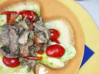 Photo de la Recette: Salade de Boeuf à la Mexicaine