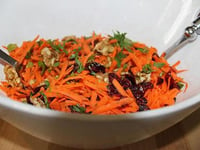 Photo de la Recette: SALADE DE CAROTTES (LA MEILLEURE)