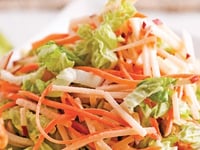 Photo de la Recette: Salade de Chou et Daïkon à la Japonaise