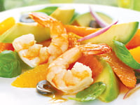 Photo de la Recette: Salade de Crevettes et D’agrumes