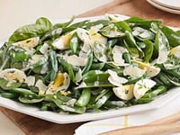 Photo de la Recette: Salade de Haricots Verts et D'épinards