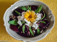 Photo de la Recette: Salade de Lentilles, Betteraves Nouvelles et Fêta