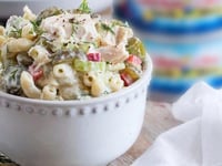 Photo de la Recette: Salade de Macaroni à un P'tit quelque Chose de Spécial