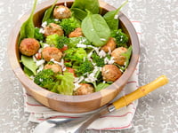 Photo de la Recette: Salade de Mini-Boulettes