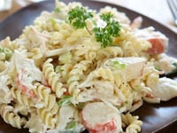 Photo de la Recette: Salade de Pâtes au Surimi