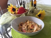 Photo de la Recette: Salade de Pâte et Crabe