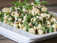 Photo de la Recette: SALADE DE PÂTES CITRON ET OLIVES
