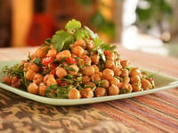 Photo de la Recette: Salade de Pois Chiches à la Mexicaine