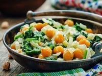 Photo de la Recette: Salade de Pois Chiches et Oignons aux 3 Épices