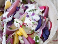 Photo de la Recette: Salade de Pommes de Terre Arc-en-Ciel