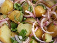 Photo de la Recette: Salade de Pommes de Terre Citron Basilic