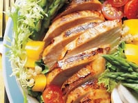 Photo de la Recette: Salade de Poulet Grillé au Vinaigre Balsamique