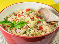 Photo de la Recette: Salade de Quinoa Croquante aux Concombres