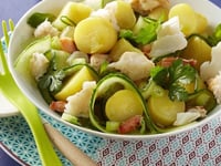 Photo de la Recette: Salade de Ratte au Concombre et au Crabe