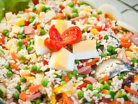 Photo de la Recette: Salade de Riz Complète