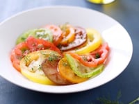 Photo de la Recette: Salade De Tomates Anciennes À L’aneth