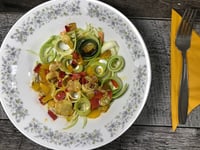 Photo de la Recette: Salade de Zucchinis et Légumes Rôtis