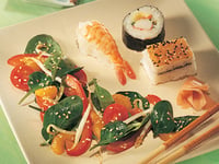 Photo de la Recette: Salade D’épinards au Parfum de Sésame