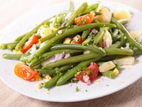 Photo de la Recette: Salade Express Haricots Verts, Pommes de Terre et Tomate