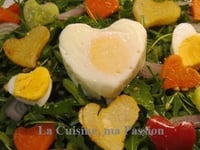 Photo de la Recette: Salade Folle...ment Amoureuse  ♥♥♥